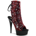 DELIGHT-1018LC Glitter & paljetter Peep-toe Stövlett Trender hösten 2016