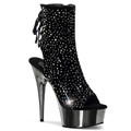 DELIGHT-1018RS Glitter & paljetter Peep-toe Stövlett Trender hösten 2016