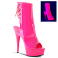 DELIGHT-1018UV Peep-toe Stövlett Trender hösten 2016 UV-reaktiva Vegan