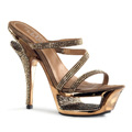 DELUXE-603 Glitter & paljetter Sandal