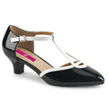 FAB-428 Bred klack Gatsby Sandalett T-strap Vegan