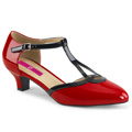FAB-428 Bred klack Gatsby Sandalett T-strap Vegan