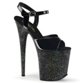 FLAMINGO-809MG Fetisch Glitter & paljetter Sandalett