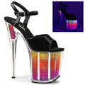 FLAMINGO-809SRS Fetisch Glitter & paljetter Sandalett UV-reaktiva