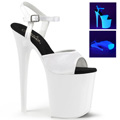 FLAMINGO-809UV Fetisch Sandalett UV-reaktiva