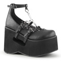 KERA-09 Gothic Halloween Kilklack T-strap Vegan