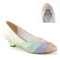 LULU-05 Bred klack Klassisk elegans Pumps Trender våren 2017 Vegan
