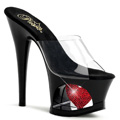 MOON-701HRS Fetisch Glitter & paljetter Jul & högtider Klassisk elegans Sandal