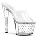 STARDUST-701 Fetisch Glitter & paljetter Sandal