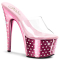 STARDUST-701 Fetisch Glitter & paljetter Sandal