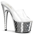 STARDUST-701 Fetisch Glitter & paljetter Sandal