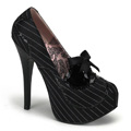 TEEZE-01 Burlesk Gangster Pumps Vegan