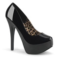 TEEZE-06 Burlesk Gothic Pumps Vegan