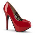 TEEZE-06 Burlesk Jul & högtider Pumps Vegan