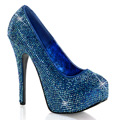 TEEZE-06R Glitter & paljetter Pumps Sagor & fantasy Vegan
