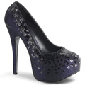 TEEZE-06SQ Glitter & paljetter Pumps Trender hösten 2016 Vegan